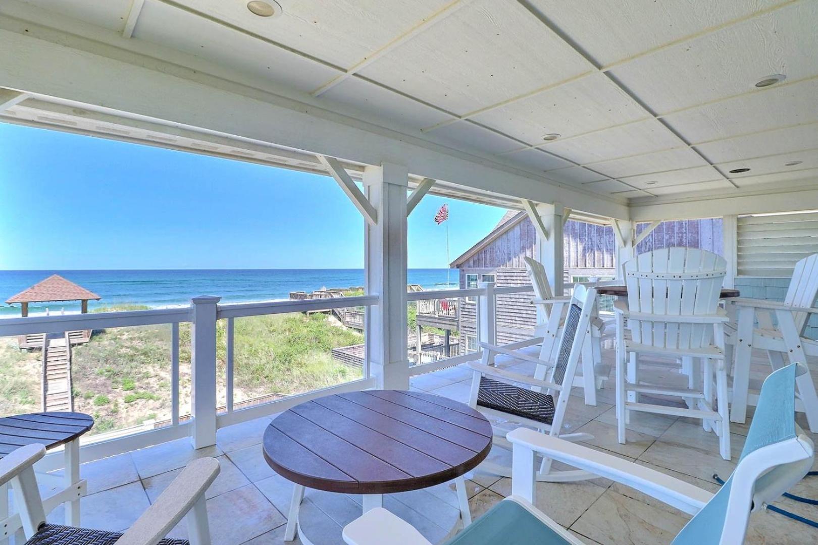 Villa 6007 Happy Sol Oceanfront Heatable Pool à Nags Head Extérieur photo